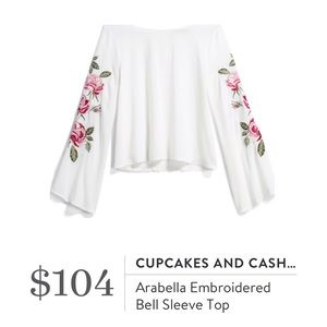 Cupcakes and Cashmere Aldona/Arabella bell sleeve